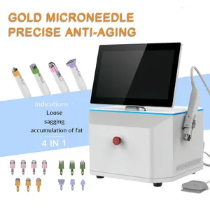 Nouvel Arrivage Ace : Appareil de Microneedling RF Doré pour le Rajeunissement et le Lifting du Visage, Raffermissement de la Peau, Traitement Fractionnel Anti-Âge - Product Image 1
