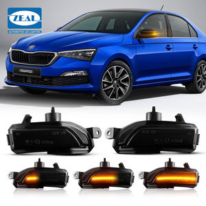 Clignotant de rétroviseur arrière LED dynamique ambre à haute luminosité pour SKODA FABIA RAPID TOLEDO 2012 Lampe indicatrice - Product Image 1
