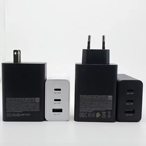 고품질 초고속 충전기 65W PD 전원 어댑터 벽 플러그 USB 충전기 C타입 여행 충전기 케이블 (삼성용 5A 케이블 포함) - Product Image 3