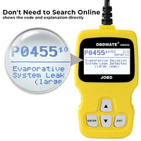 Lector de Códigos OM500 JOBD/OBDII/EOBD, Herramienta de Diagnóstico Automotriz, Escáner de Fallas del Motor para Vehículos Japoneses