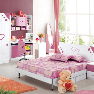 Ensemble de meubles de princesse rose, ensembles de chambre pour enfants, bébés et enfants, bon marché, moderne - Product Image 6