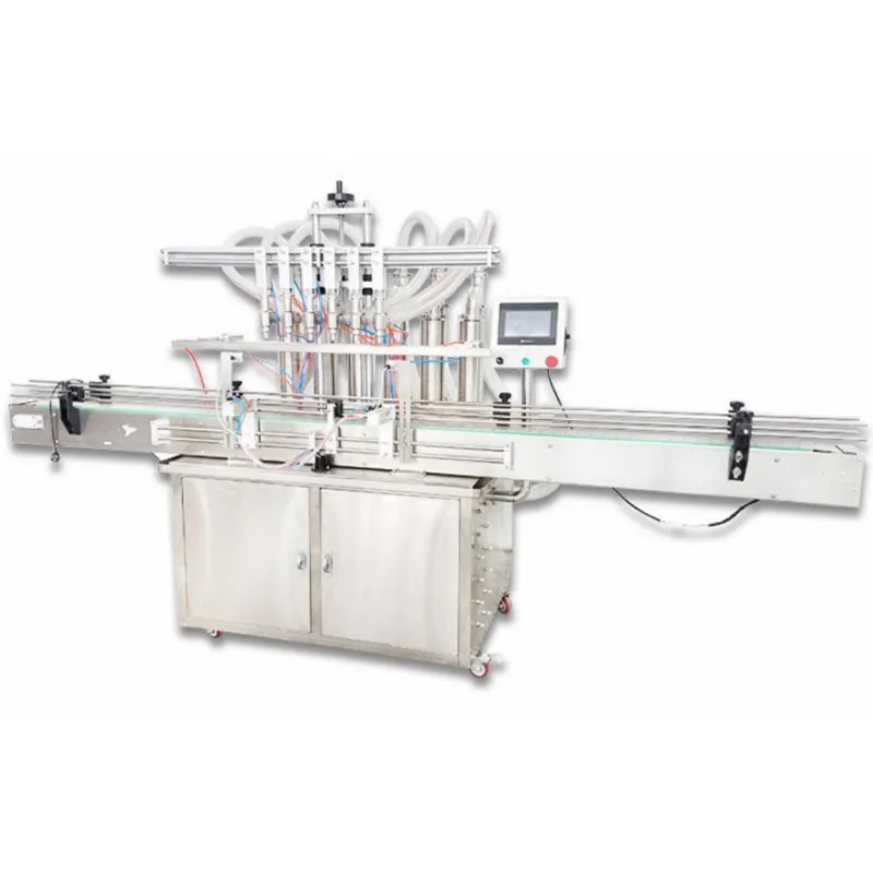 YT4T-4G Fully Automatic Pneumatic 500ml Liquid Filler Soda Water Bottling Filling Machine for PET Bottle