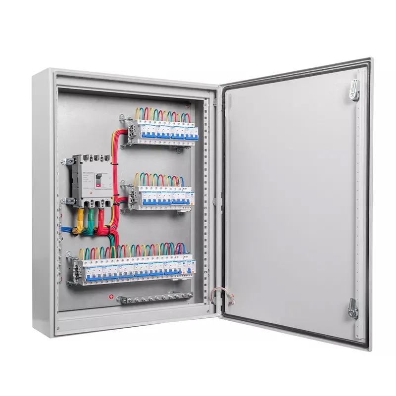 Özelleştirilmiş elektrik metal kontrol açık metal kontrol dağıtım panosu kutusu paneli dağıtım kutusu