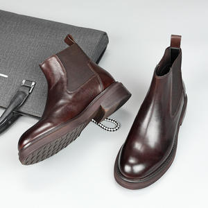 Mocasines de Hombre de Alta Calidad en Color Marrón, Hechos en Inglaterra con Cuero Lavado, Estilo Retro, con Cordones y Suela Goodyear, Impermeables - Product Image 3