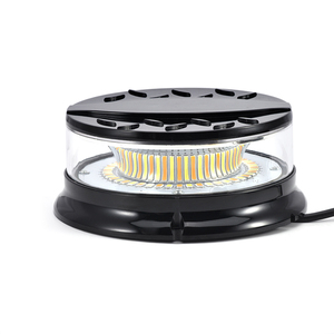Khẩn cấp hổ phách trắng <span class=keywords><strong>LED</strong></span> quay vòng đèn hiệu Ánh sáng-xe tải & Xe xoay cảnh báo ánh sáng nhấp nháy - Product Image 3