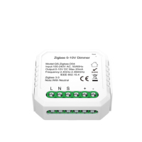 Interrupteur de gradation à basse tension Zigbee 1/2 gangs 0-10V pour appareils d'éclairage pour la domotique