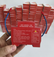 Alat Pemadam Kebakaran Aerosol Otomatis Mini Standar EN 15276 10g Perangkat Penangkal Api Mikro untuk Kotak Kontrol Rak Server