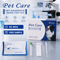 Kit de test combiné haute précision pour la panleucopénie canine (FPV) et le coronavirus canin (FCOV) Petcare ALICE01 pour usage vétérinaire