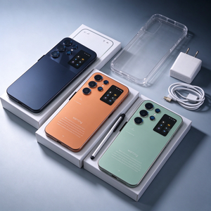 โทรศัพท์มือถือ S25 Ultra Android 15 สำหรับธุรกิจ หน่วยประมวลผล Octa Core หน้าจอ 7.3 นิ้ว กล้องความละเอียด 108MP HD พร้อมฟังก์ชั่น Beauty Camera จำหน่ายจำนวนมาก - Product Image 1