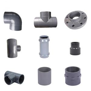 UPVC van bi với Công Đoàn mặt bích End Cap áp suất thấp giảm <span class=keywords><strong>TEE</strong></span> khuỷu tay khớp nối PVC phụ kiện đường ống đánh bóng <span class=keywords><strong>ASTM</strong></span> tiêu chuẩn - Product Image 4