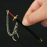 Mini Espada de Alta Calidad de 9 cm, Modelo de Aleación con Hoja de Rebecca, Llaveros como Regalo Promocional