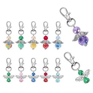 Ornement créatif en forme d'ailes d'ange gardien avec boucle pour la décoration de lieux événementiels : mariages, anniversaires, Noël, baptêmes, communions, remerciements - Product Image 5