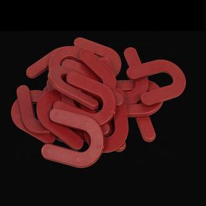 Empaquetador de plástico Tipo U Espaciadores de azulejos Sistema de nivelación de azulejos Cuñas de <span class=keywords><strong>herradura</strong></span> para piso de pared de ventana - Product Image 4