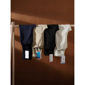 <span class=keywords><strong>Pantalones</strong></span> Casuales Dri Fit para Hombre, <span class=keywords><strong>Pantalones</strong></span> de Golf con Frente Plano y Cintura Expandible, <span class=keywords><strong>Pantalones</strong></span> Ajustados Elásticos para Hombre, <span class=keywords><strong>Pantalones</strong></span> de Oficina de Verano - Product Image 3