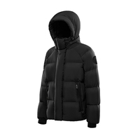 Personnalisé Hiver Nouveau Style Canadien Vente Chaude Col en Duvet d'oie Parkas à Capuche Tendance Chaude En Plein Air Hommes et Femmes Doudounes