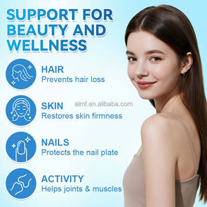 Suplemento de Colágeno y Queratina para un Cabello Saludable, Piel Radiante y Uñas Fuertes, Sin GMO, Sin Gluten, Sin Soya, 60 Gomitas, Gomitas de Belleza con Biotina - Product Image 2