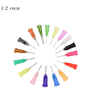 Nordson EFD 1/2 ''0.5 Inch 14G 15G 16G 18G 20G 21G 22G 23G 25G 27G 32G baja anti karat jarum presisi Tips pengeluaran - Product Image 1