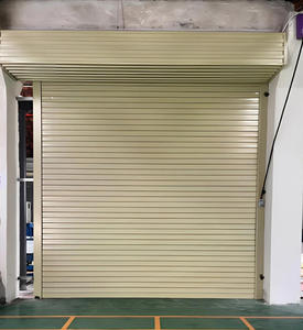 Fabriqué en Chine <span class=keywords><strong>prix</strong></span> <span class=keywords><strong>de</strong></span> gros alliage d'aluminium antivol électrique ouverture latérale portes <span class=keywords><strong>de</strong></span> <span class=keywords><strong>garage</strong></span> roulantes portes à volet automatique - Product Image 2