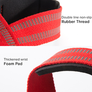 Fitness Protection Figure 8 bandoulière Gym main barre <span class=keywords><strong>poignée</strong></span> soutien pour <span class=keywords><strong>musculation</strong></span> haltérophilie entraînement manchette - Product Image 5