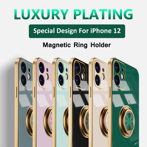 Coque de <span class=keywords><strong>t</strong></span>éléphone avec anneau d'aspiration magnétique pour <span class=keywords><strong>Redmi</strong></span> Note <span class=keywords><strong>11</strong></span> Pro Note <span class=keywords><strong>11</strong></span> <span class=keywords><strong>T</strong></span> pro pour xiaomi 12T 12 Lite K50 housse de <span class=keywords><strong>t</strong></span>éléphone souple de luxe - Product Image 2