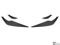 Kit carrosserie aileron avant en fibre de carbone sèche 3K de haute qualité style VS amélioré pour BMW M3 M4 G80 G82, kit de voiture personnalisé