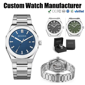 Reloj Mecánico Automático de Lujo para Hombre, con Correa de Cuero, Alarma y Resistencia al Agua, Estilo Ejecutivo - Product Image 1