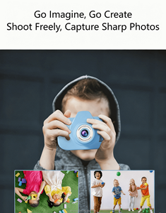 Cámara Digital para Niños de 3 a 8 Años, Videograbadora para Niños de 1080P con Tarjeta de <span class=keywords><strong>32</strong></span> <span class=keywords><strong>GB</strong></span>, Regalo Ideal para Niñas y Niños - Product Image 4