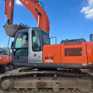 Modèle 2018 Hitachi ZX-200 Excavatrice d'occasion de 20 tonnes avec moteur Cummins Mini Occasion en bon état Inspectée Vidéo Commerce Chine - Product Image 1