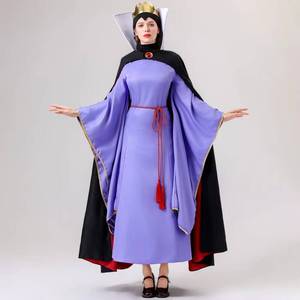 Costume de cosplay Reine des Neiges Halloween, nouveau design, pour fête masquée, jeu de rôle, ensemble de tenue de conte de fées, vente en gros - Product Image 2