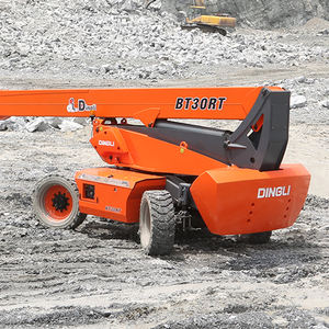 Elevador hidráulico portátil para personas, tijera eléctrica de elevación para la construcción - Product Image 5