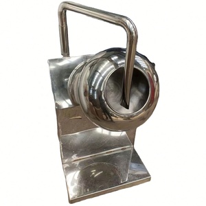 Petite machine de polissage et de revêtement par <span class=keywords><strong>film</strong></span> de sucre pour comprimés, chocolats, dragées, cacahuètes et snacks, pour la production à petite échelle - Product Image 1
