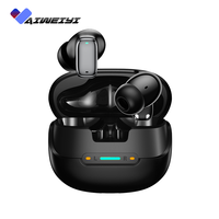 Écouteurs intra-auriculaires TWS OEM Y590 avec double micro ENC 6.0, affichage LED 48H, basses profondes stéréo, personnalisation de marque, vente en gros d'usine