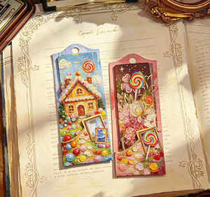 Marcapáginas de Papel con Impresión de Pintura al Óleo Impresionista Vintage, Diseño de Gato, Perro o Mascota, con Borla de Seda, Estilo <span class=keywords><strong>Monet</strong></span> y Van Gogh - Product Image 5