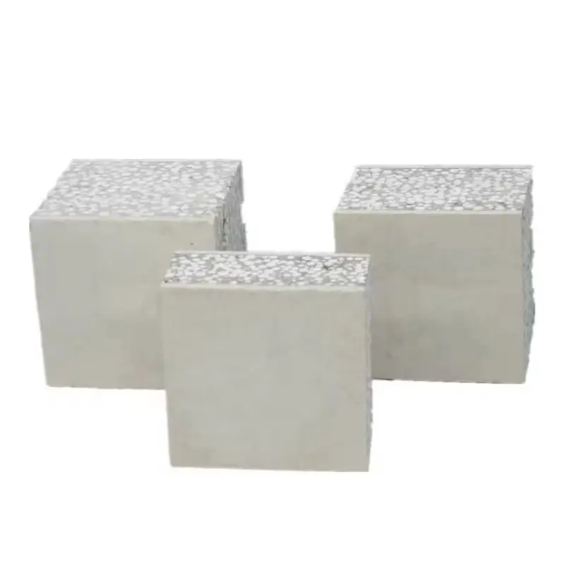 2023 nuovi prodotti leggeri piastra a parete Ps peso leggero cemento riciclato blocco di cemento nucleo composito pannello sandwich