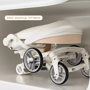 Xe đẩy em bé thiết kế mới V9 đa chức năng, gấp gọn, khung hợp kim, thoải mái khi đi du lịch, cắm trại, an toàn cho trẻ sơ sinh và trẻ nhỏ, giá cả phải chăng - Product Image 6