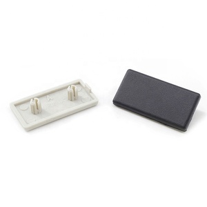 Cina produttore 4007 20*40 coperture terminali in plastica per profilo in alluminio in nero grigio vendita diretta in fabbrica a buon mercato di alta qualità - Product Image 3