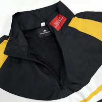 Veste d'entraînement personnalisée, coupe-vent décontracté, ensemble de jogging, design sportif léger, survêtement pour hommes