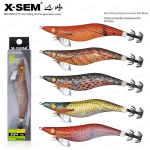 Señuelo <span class=keywords><strong>de</strong></span> Pesca X-SEM Patrol Island N-G1, Cebo Biónico <span class=keywords><strong>de</strong></span> Madera Luminoso con Forma <span class=keywords><strong>de</strong></span> Camarón, Señuelo Artificial con Ocho Garras y <span class=keywords><strong>Cola</strong></span> Grande, Sin Imprimir - Product Image 5