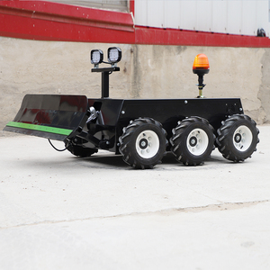 <span class=keywords><strong>Tracteur</strong></span> à 4 roues motrices <span class=keywords><strong>avec</strong></span> souffleuse à neige, <span class=keywords><strong>pelle</strong></span> à neige jaune pliable à l'avant, essence - Product Image 5