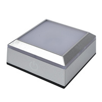 Base d'affichage en cristal de haute qualité Pujiang WZ en gros, base lumineuse LED en plastique pour boule de cristal