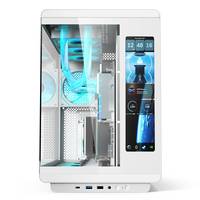 SOEYI New Model PC Gaming Casing CPU Cabinet Wholesales ATX Computer Cases Towers Gamer Gebinete With LCD Display Screen
