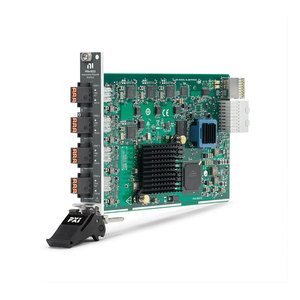 NI PXIe-8522 PXI โมดูลอินเทอร์เฟซอีเธอร์เน็ตสำหรับยานยนต์ 4 พอร์ต 1000BASE-T1 787312-01-1 รับประกัน 1 ปี ผลิตในสหรัฐอเมริกา- จัดส่งวันนี้ PXIe-852 - Product Image 1