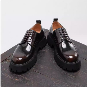 Zapatos de Boda para Hombre de Cuero Genuino, Punta Cerrada, Impermeables, Modelo 2026, Marca QJMP - Product Image 1