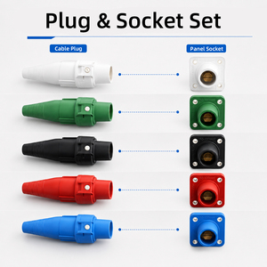 Connecteur Camlock CHENF en Cuivre de Haute Qualité 400A, Prise d'Alimentation Unipolaire en Ligne pour Générateur Industriel, Alimentation de Scène, PCB - Product Image 1