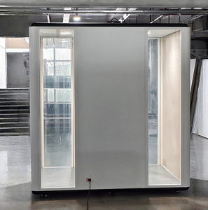Cabina Insonorizada Móvil Moderna para 3-4 Personas, con Marco de Aluminio y Vidrio Inteligente Intercambiable, para Oficinas, Edificios, Hospitales, Clínicas, Habitaciones Privadas - Product Image 5