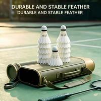 Grande élasticité, léger, professionnel, hybride, plumes d'oie, qualité supérieure, durable, écologique, niveau tournoi sportif