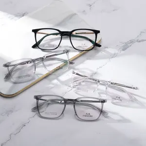 FARMORE di alta qualità pronto per la spedizione di occhiali da vista per gli uomini donne lenti di vetro lente ottica FM21035