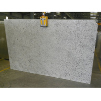 Dalles de granit blanc Galaxy d'Inde, carreaux de marbre blanc Galaxy, granit blanc Galaxy