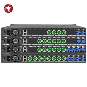 Profesyonel 96kHz hoparlör yönetimi dijital DSP ses sistemi İşlemci 4 PC kontrolü ile 8 Out - Product Image 3