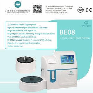 BE08VET Vet Máquina De Eletrólitos De Sangue Arterial Bactérias Veterinárias Automatizadas Sistema De Análise De Eletrólitos